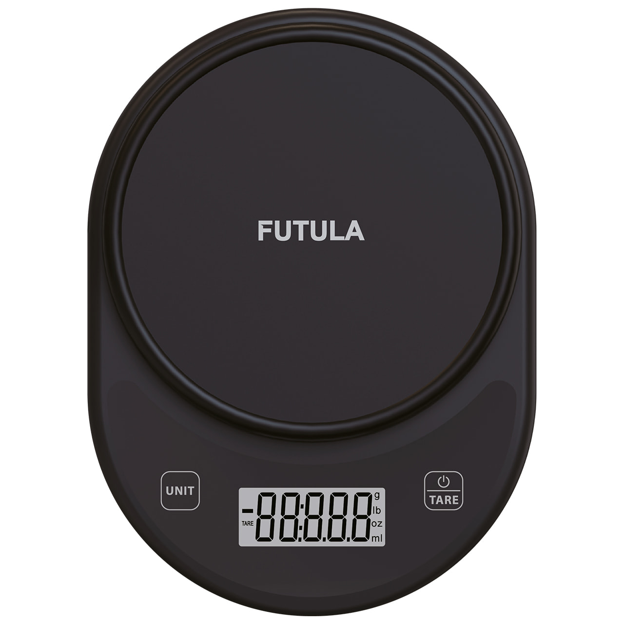 Весы кухонные Futula Kitchen Scale 1, чёрные